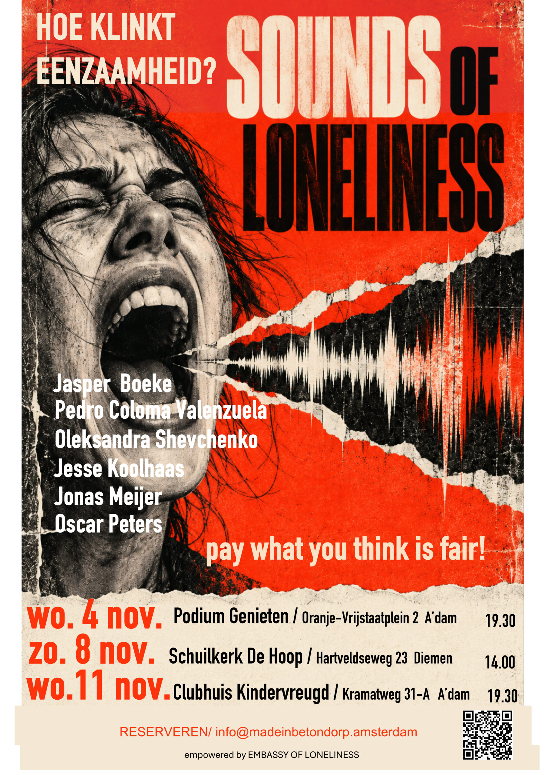 flyer sounds of loneliness